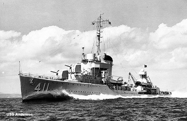 USS Anderson DD-411