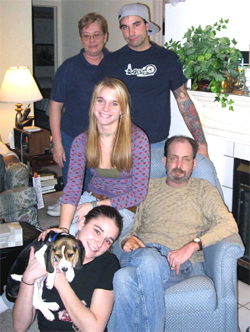 Tim Millea's family