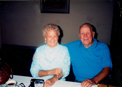 Gus and Edith at Reunion in 1989