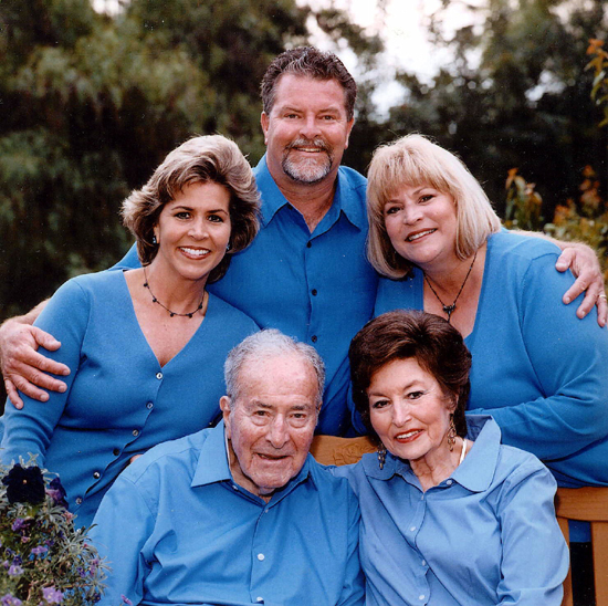George Keywan 
and family